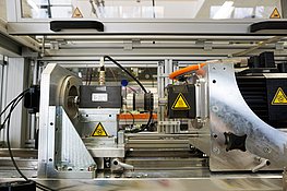 [Translate to Spanish:] Entwicklungsprüfstand für Pumpenmotoren