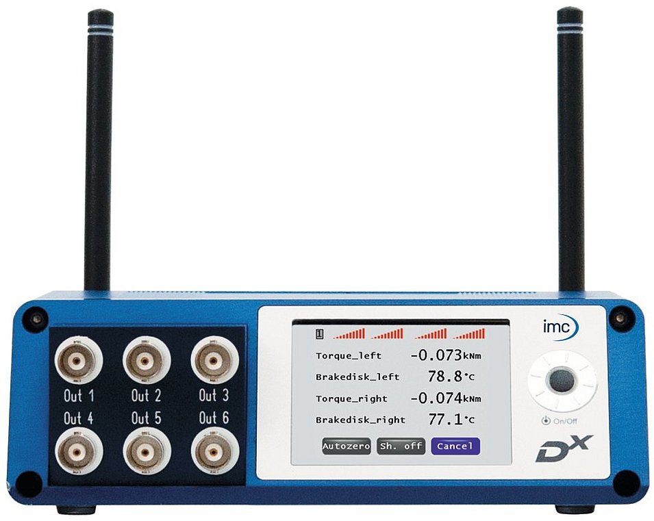 Unidad receptora Dx RCI (frontal)
