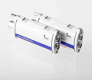[Translate to Spanish:] imc µ-CANSAS measurement modules: Small, rugged and heat resistant
