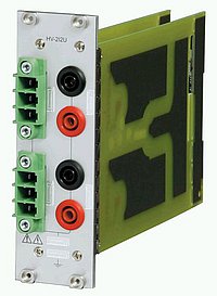 4-kanaliges Modul zum direkten Erfassen hoher Spannungen und Ströme